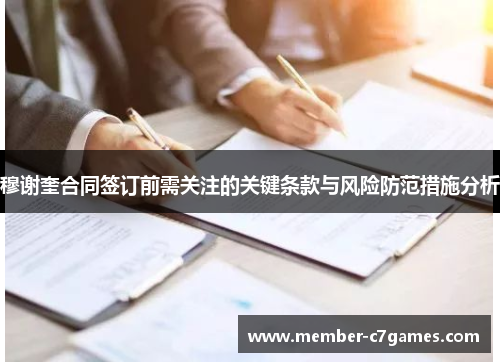 穆谢奎合同签订前需关注的关键条款与风险防范措施分析